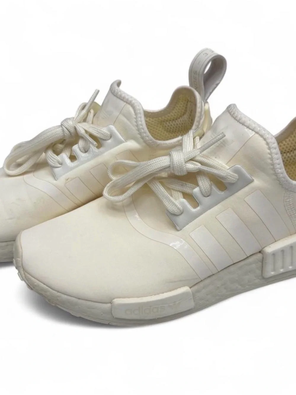 Adidas NMD R1 Womens Shoes  Size 6.5  Color: Off-White/Dirty Off-White